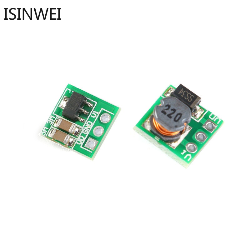 Set 2 Mô Đun Tăng Áp 0.9-5V Sang 5V DC-DC 1.5V 1.8V 2.5V 3V 3.3V 3.7V 4.2V Sang 5V Chuyên Dụng