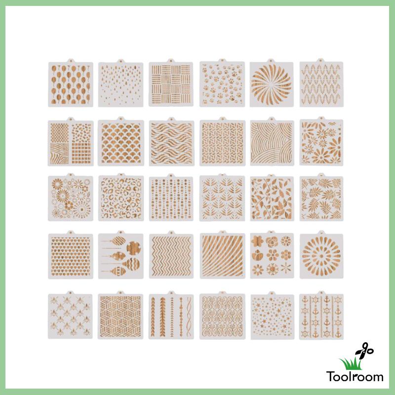 Bộ 30 Khuôn Cắt Dập Nổi Họa Tiết Trang Trí Thủ Công DIY
