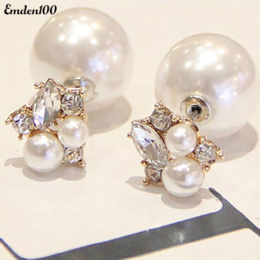 Bông Tai Đính Đá Thời Trang Dành Cho Nữ