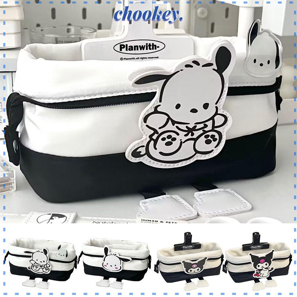 CHOOKEY Túi Đựng Bút Bằng Vải Oxford Đa Năng In Hình Chó Pacha Dog Kuromi Dễ Thương Dùng Làm Quà Tặng Cho Học Sinh