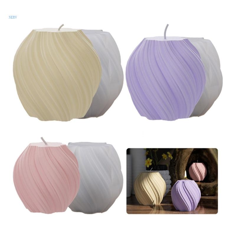 Khuôn Làm Nến / Xà Phòng Hình Sóng 3D Bằng Nhựa Epoxy Độc Đáo DIY