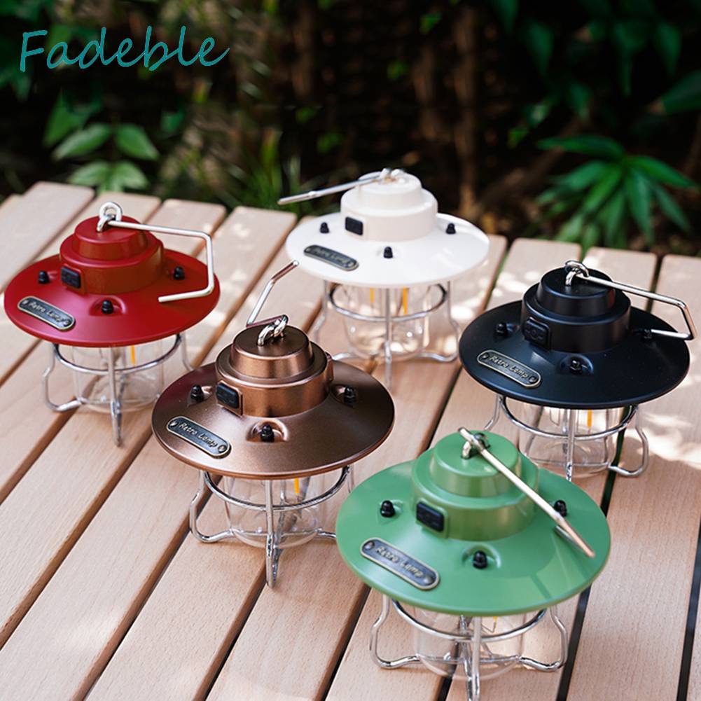 Đèn LED Cắm Trại Chống Nước 300LM 650mAh IPX4 Loại C