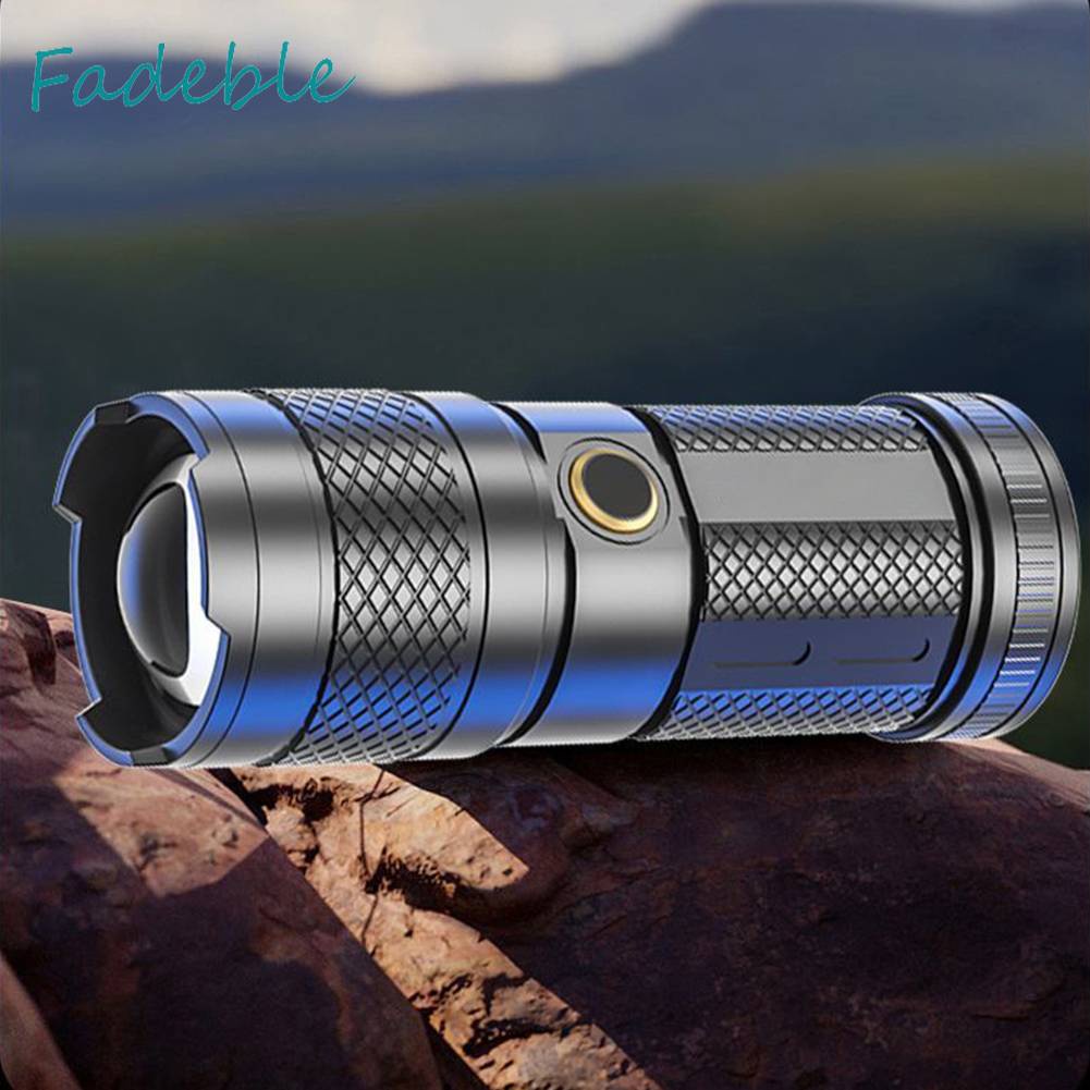 Đèn Pin 30W LED COB 1500mAh 1000LM Sạc USB Loại C Chống Thấm Nước