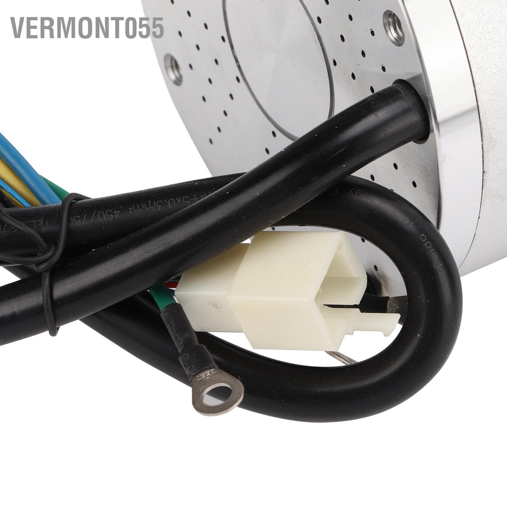 Vermont055 Bộ Động Cơ DC Không Chổi Than Điện 72V 3000W Có Điều Khiển Cho Xe Tay Ga Đạp Máy DIY Một Phần