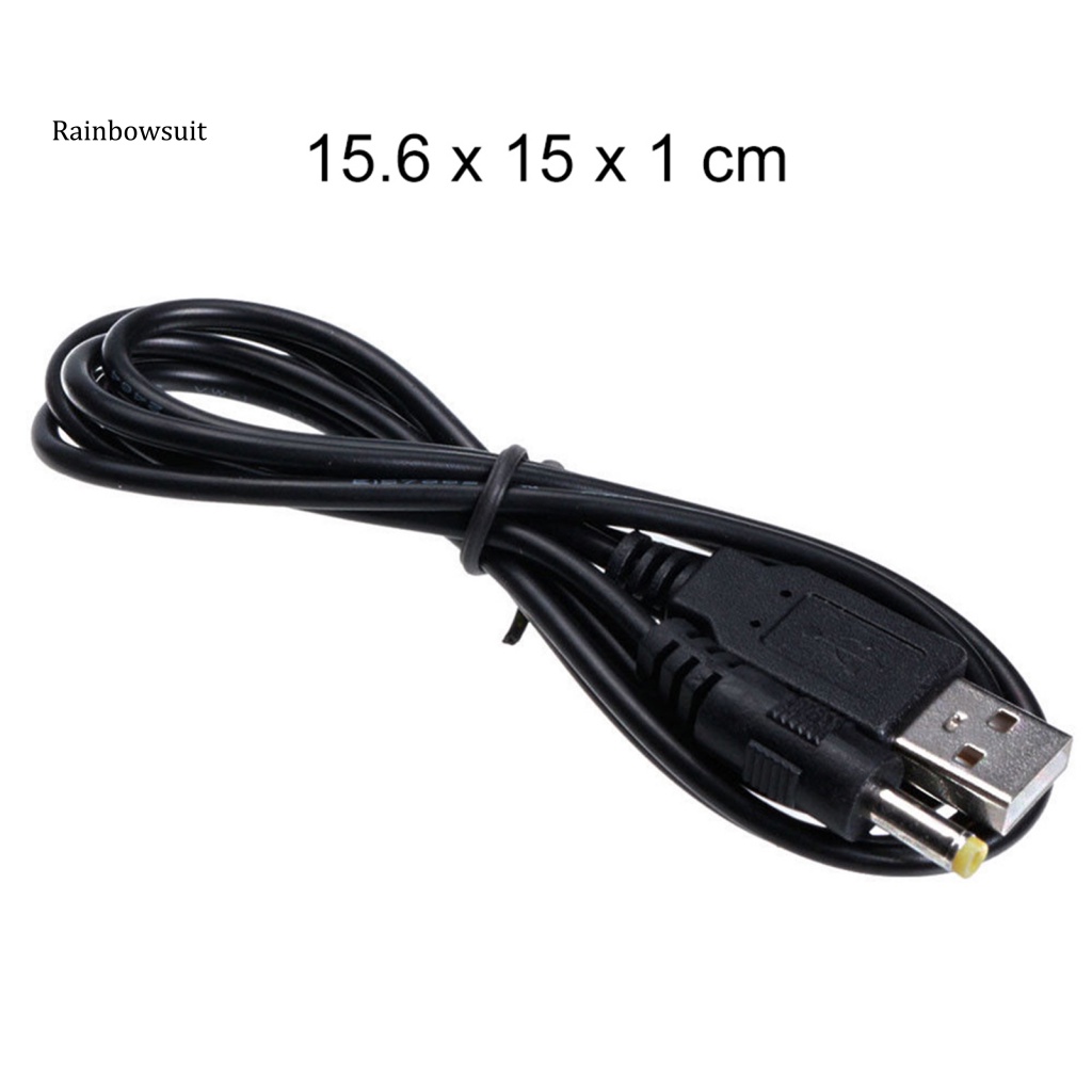 Dây Cáp Sạc USB A Sang DC Màu Đen Chất Lượng Cao