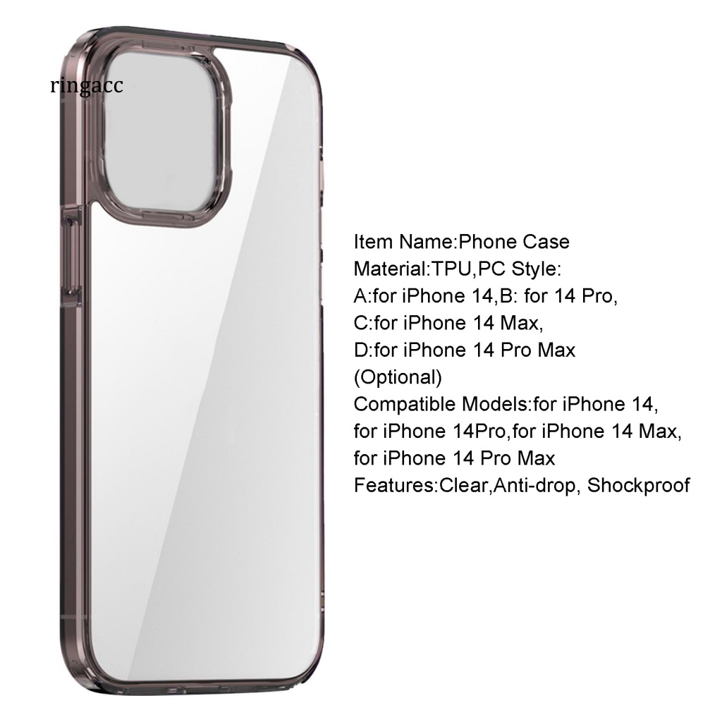 Ốp Điện Thoại Trong Suốt Siêu Mỏng Chống Trầy Xước Cho iPhone 14 / Pro / Max / Pro Max
