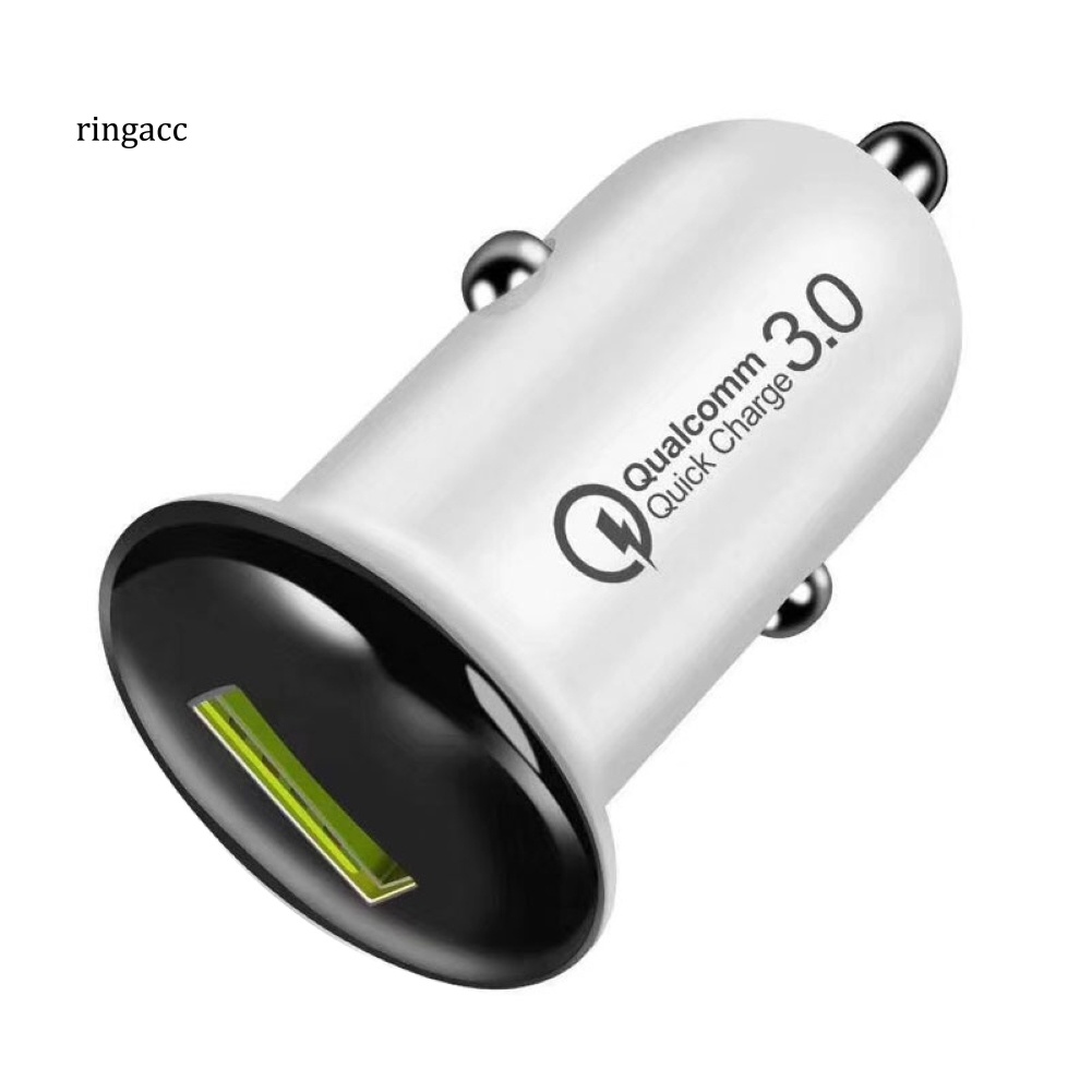 Tẩu Sạc Nhanh QC 30 Một Cổng USB Cho Điện Thoại / Laptop