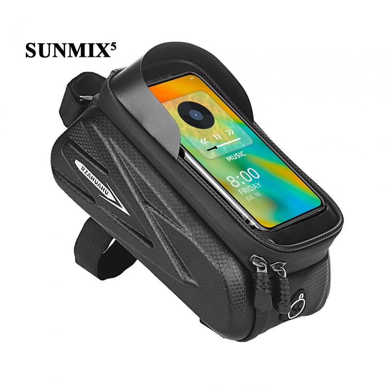 Túi Đựng Điện Thoại Cảm Ứng Gấp Gọn Gắn Khung Trước Xe Đạp Cho Nam