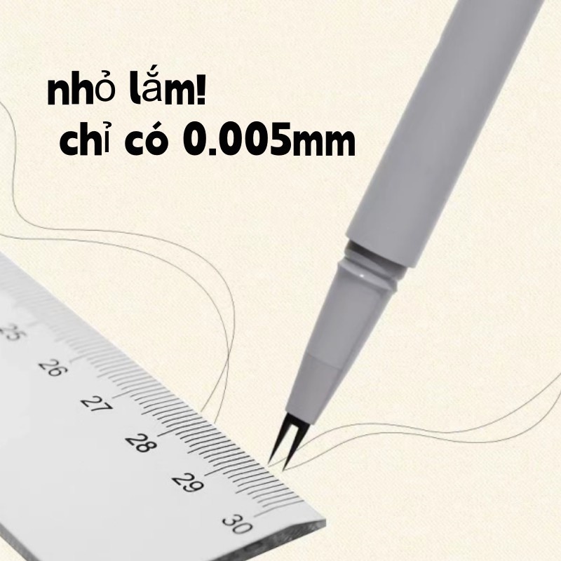 Bút Kẻ Mắt Dạng Lỏng 0.05mm Chống Thấm Nước Không Gây Khó Chịu