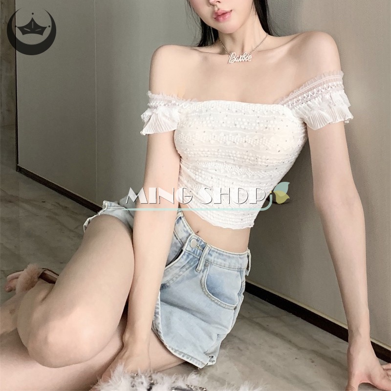 Đầm Dệt Kim Mini Cổ Chữ V Dáng Ôm Họa Tiết Kẻ Sọc Thời Trang Mùa Hè Cho Nữ