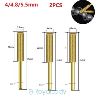 Set 2 dụng cụ mài lưỡi cưa 4 / 4.8 / 5.5mm