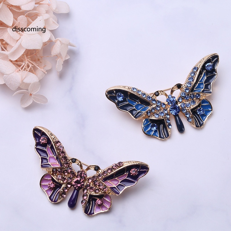 Áo Khoác SL SL Kiểu Dáng Trẻ Trung Năng Động| Ghim Cài Áo Hợp Kim Họa Tiết Bướm Nhỏ Xinh Hợp Thời Trang