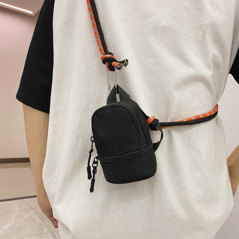 Túi Đeo Chéo Ngực / Chìa Khóa Mini 4 Màu Thời Trang Hàn Quốc Cho Nam