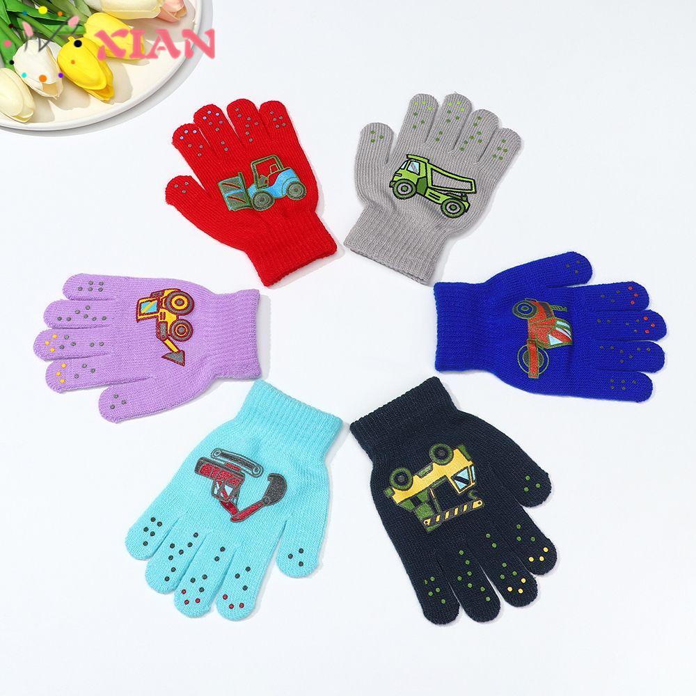 XIANTIN Găng Tay Thể Thao Dày Dặn Ấm Áp Chống Trượt Cho Bé