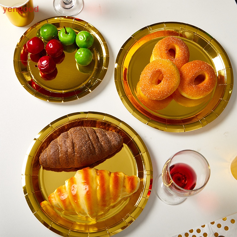 Bộ Cốc Đĩa Ăn Dùng Một Lần Trang Trí Tiệc Sinh Nhật / Đám Cưới