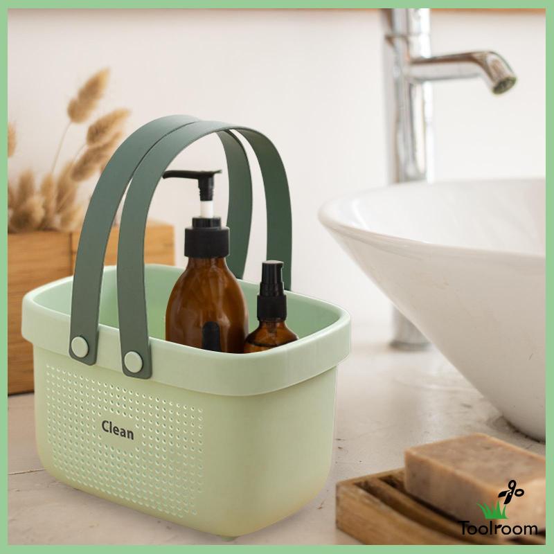 Giỏ Đựng Đồ Dùng Nhà Tắm / Garage Siêu Bền Thiết Kế Đục Lỗ Tiện Dụng