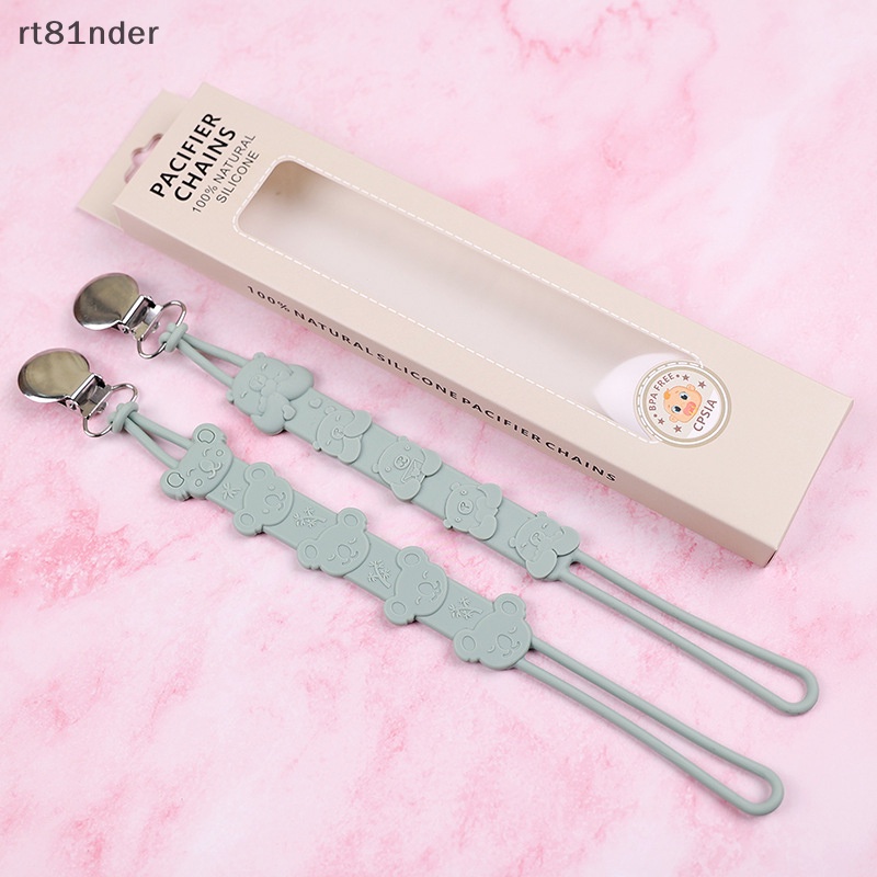 Rt Kẹp Giữ Núm Vú Giả Bằng Silicon Cấp Thực Phẩm Chống Rơi Chống Gỉ Họa Tiết Hoạt Hình One piece n