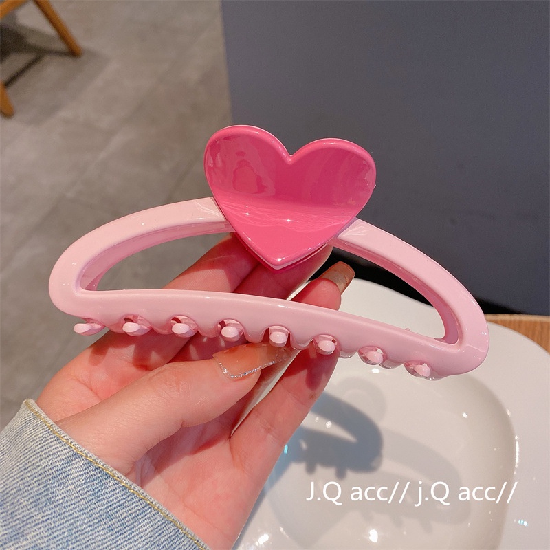 Kẹp Tóc Hình Trái Tim 13CM Đa Năng