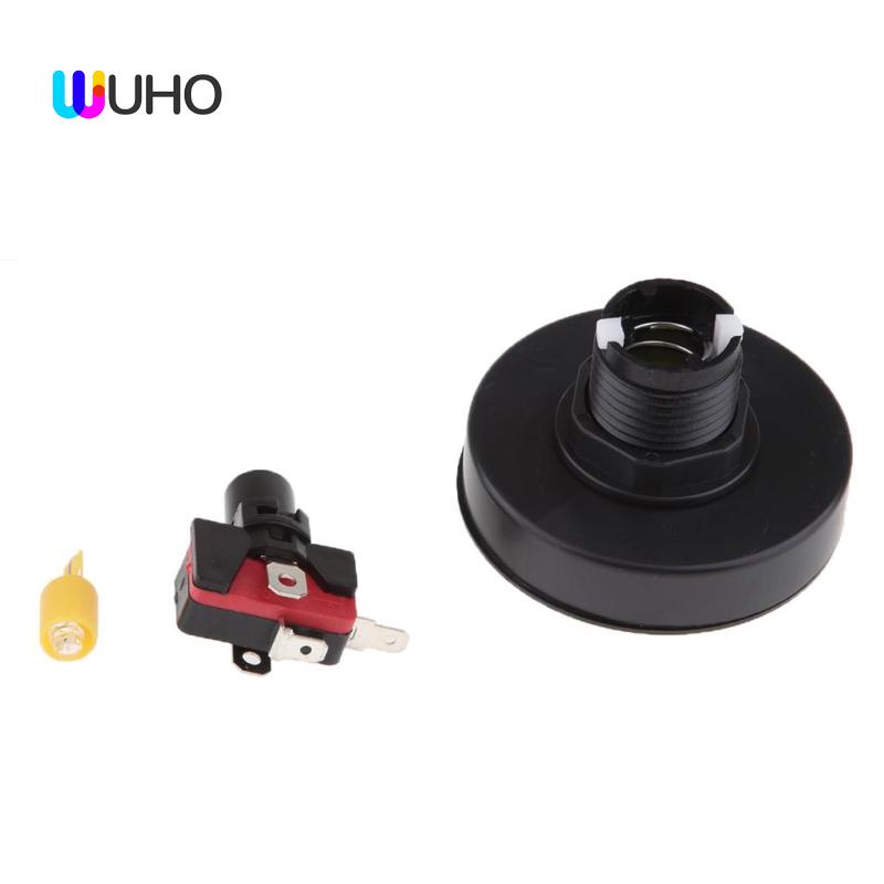 Nút Nhấn Có Đèn LED Tròn 60mm Cho Máy Chơi Game Arcade