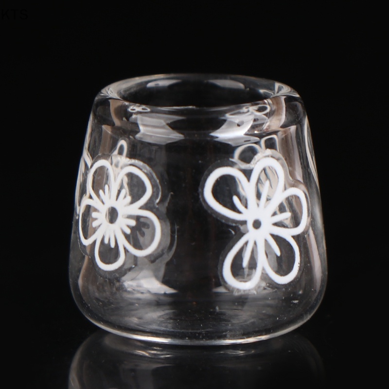 Set 4 Ly Thủy Tinh Mini Xinh Xắn Cho Nhà Búp Bê