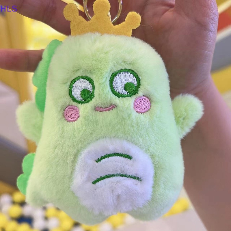 1 Móc Khóa Khủng Long Nhồi Bông 15cm Dễ Thương