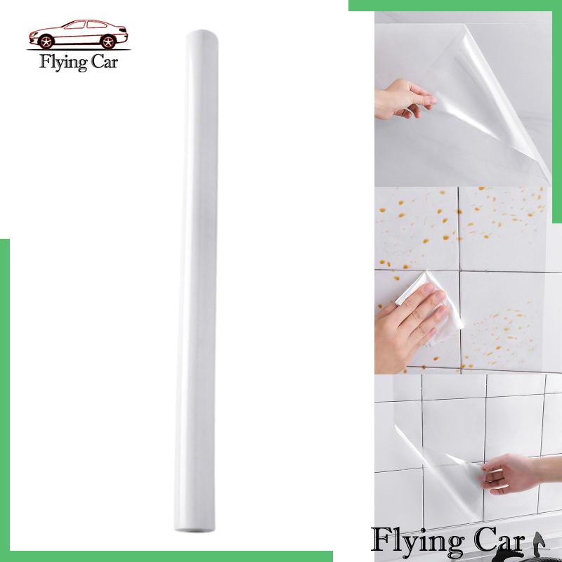 Miếng Dán Tường Trong Suốt Chống Bắn Dầu Chịu Nhiệt Tiện Dụng Cho Nhà Bếp