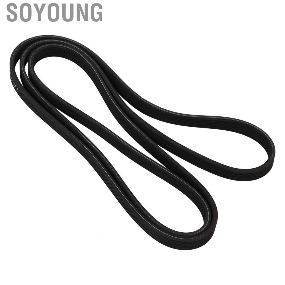 Soyoung Car Serpentine Drive Belt 7PP903137  7DK2880Rubber Accessories Replacement for Porsche Cayenne