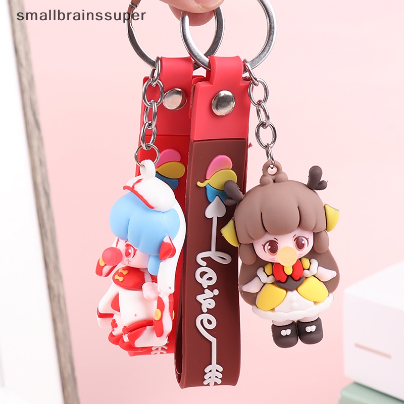 Móc Khóa Hình Búp Bê Yêu Tinh Nhỏ Nhắn Xinh Xắn