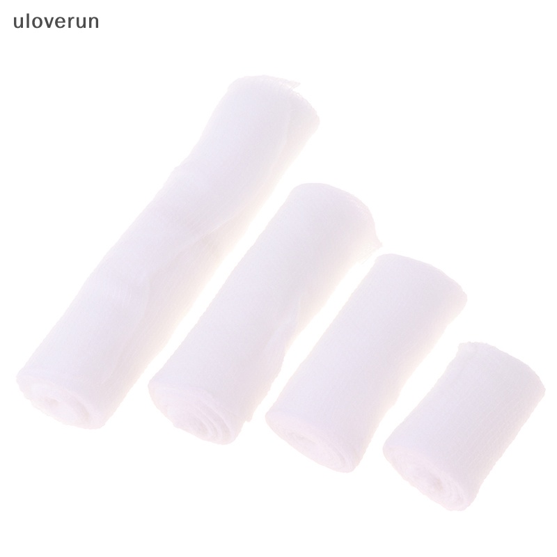 Set 4 Cuộn Băng Sơ Cứu Khẩn Cấp Chất Liệu Cotton Co Giãn Tốt