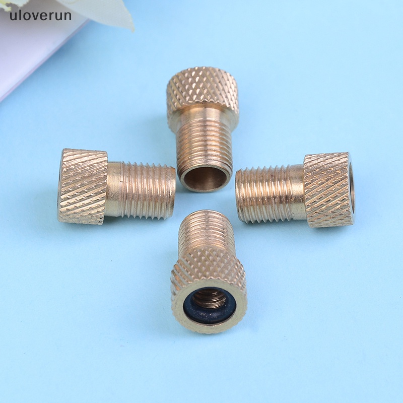 Set 4 Đầu Chuyển Đổi Van Bơm Hơi Xe Đạp Kích Thước 1.5Cm   Vn vn vn