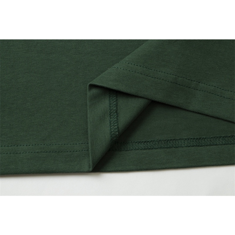 Áo Thun BA33 Tay Ngắn Thêu Cỏ Ba Lá Phong Cách Unisex Hợp Thời Trang