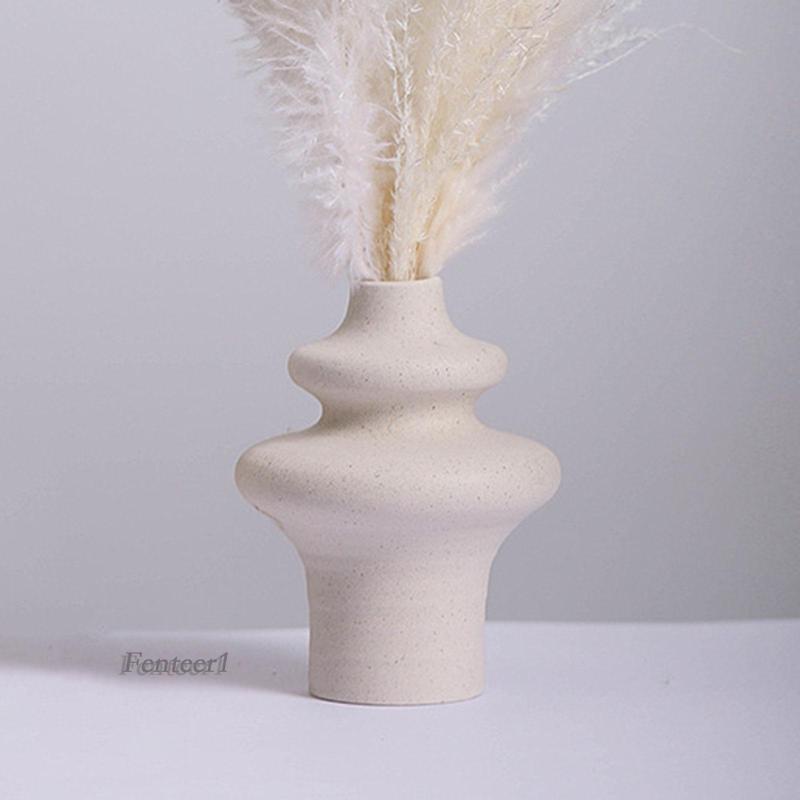 Chậu Hoa Bằng Gốm Nhám Đa Năng Trang Trí Phòng Ăn