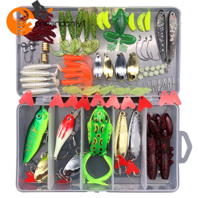 Hộp 75 / 94 / 122 / 142 Móc Câu Cá Cứng Cáp