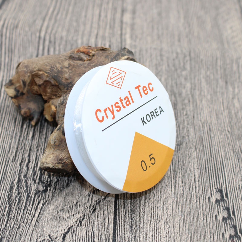 1 Cuộn Dây Co Giãn 0.5-1mm Làm Trang Sức Thủ Công
