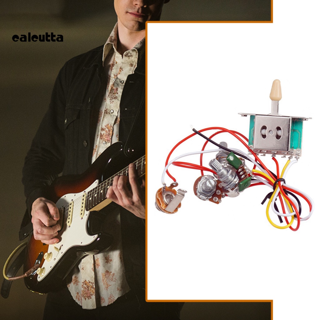 Bộ Dây Mạch Điều Chỉnh Âm Lượng Bằng Kim Loại Đơn Giản Cho Đàn Guitar Điện