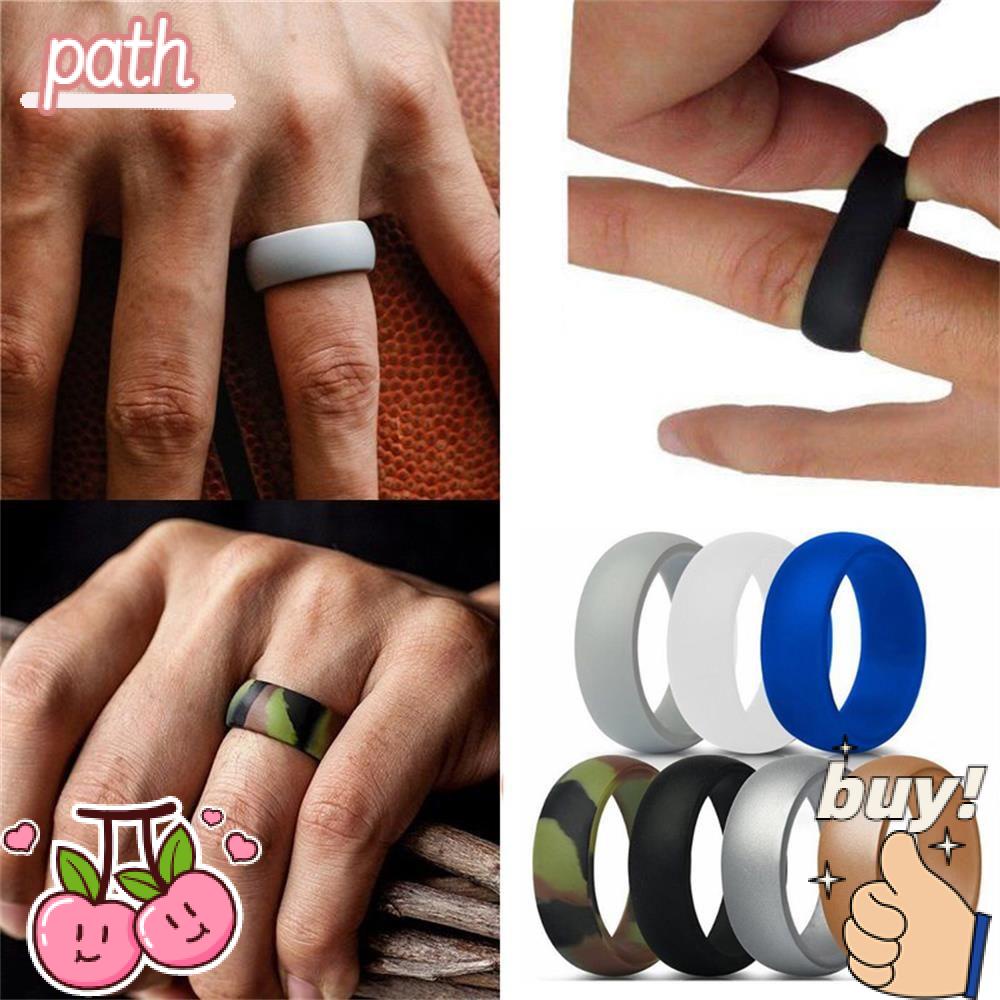 PATH Nhẫn Silicone Thể Thao Unisex Thoải Mái
