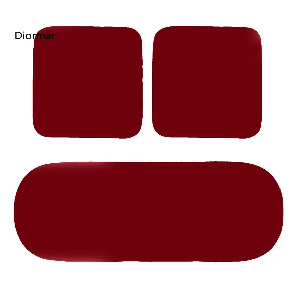 Set 3 Vỏ Bọc Đệm Ghế Ngồi Xe Hơi Giữ Ấm Mùa Đông Chống Trượt