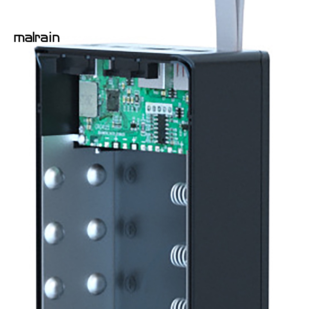 Sạc Dự Phòng Không Hàn 12x18650 QC PD C12 Có Thể Tháo Rời Cho Điện Thoại Thông Minh