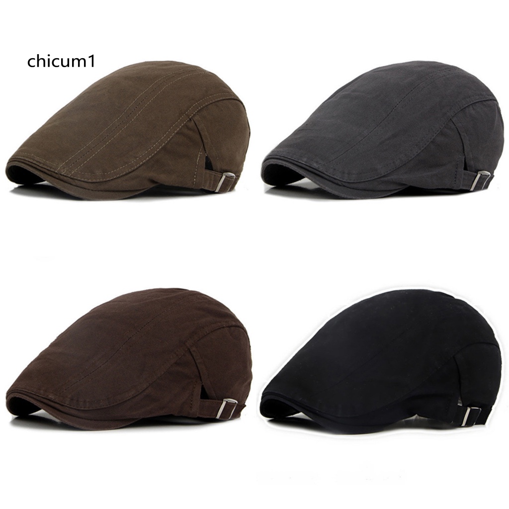 Mũ Beret Giữ Ấm Trọng Lượng Nhẹ Phong Cách Anh Quốc Tùy Chỉnh Thời Trang Cho Nam