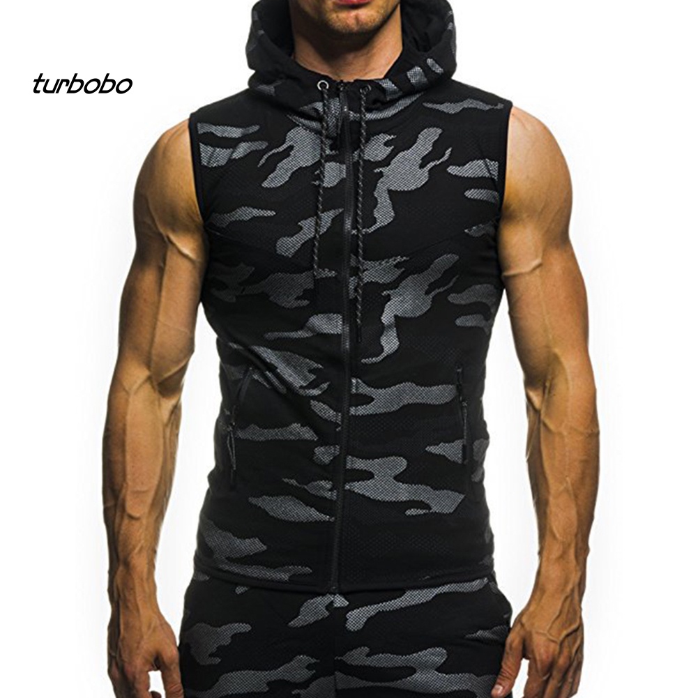 Áo Hoodie Sát Nách Phối Lưới Họa Tiết Rằn Ri Thời Trang Mùa Hè Cho Nam