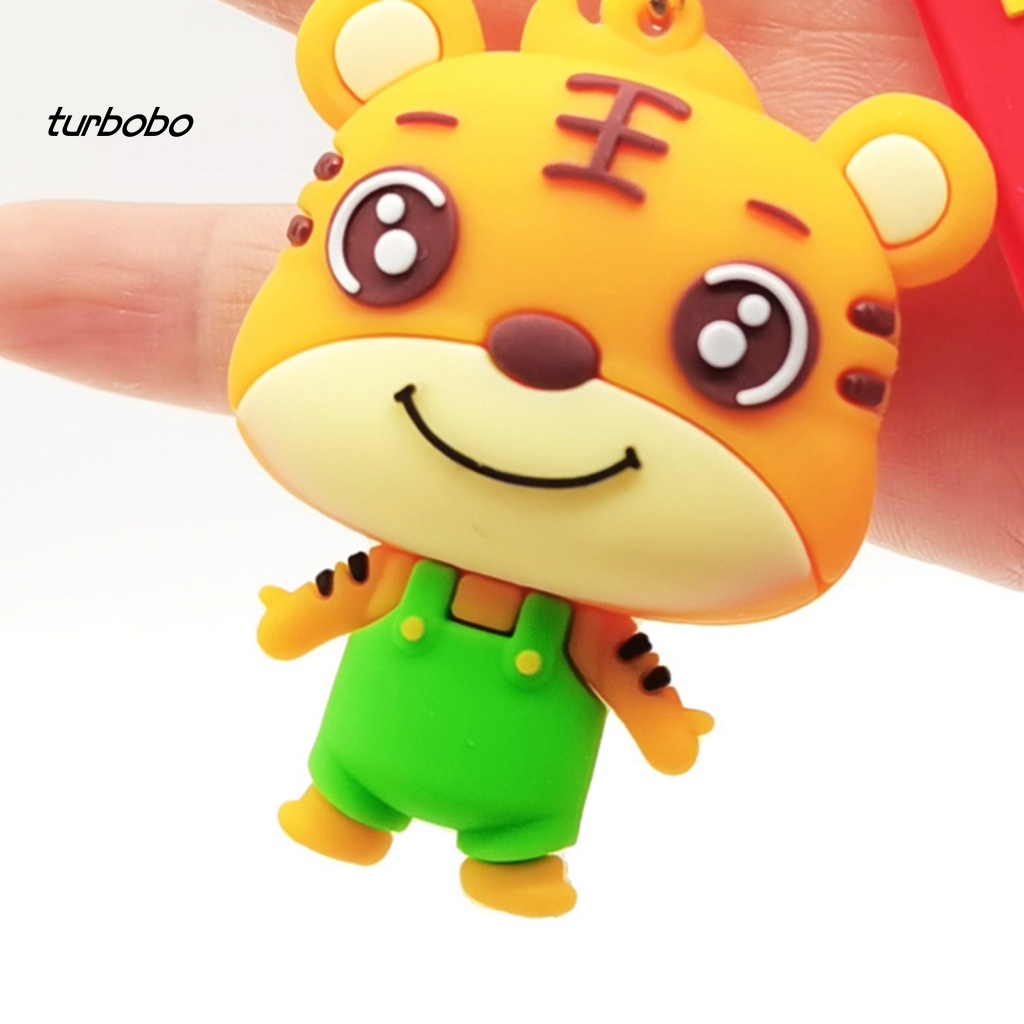 Móc Khóa Hình Chú Hổ May Mắn Phong Cách Truyền Thống Trọng Lượng Nhẹ Dành Cho Trẻ Em