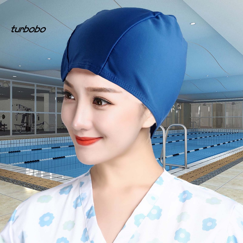 Mũ Bơi Thể Thao Bằng Nylon Mềm Co Giãn Tốt Chống Thấm Nước Thoải Mái Phù Hợp Cho Mùa Hè