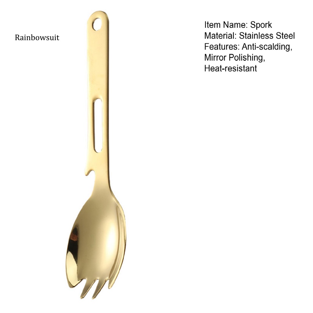 Dụng Cụ Đánh Bóng Dao Nĩa Bằng Thép Không Gỉ Cách Nhiệt Đa Năng Tiện Dụng Cho Hoạt Động Ngoài Trời