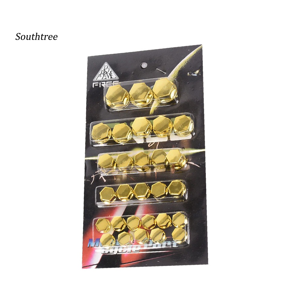 Set 30 Vỏ Ốc Vít Trang Trí Xe Máy Scooter