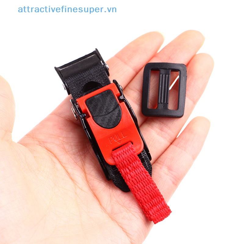 Afs Dây Đai Kẹp Mũ Bảo Hiểm Xe Máy ATV Có Thể Điều Chỉnh