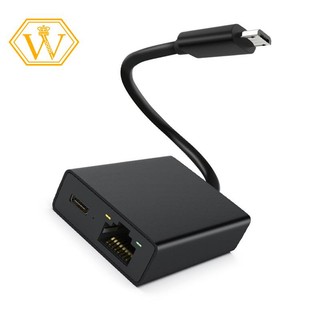 Card mạng ethernet chuyển đổi micro usb sang 100m cho bộ định tuyến 4k tv