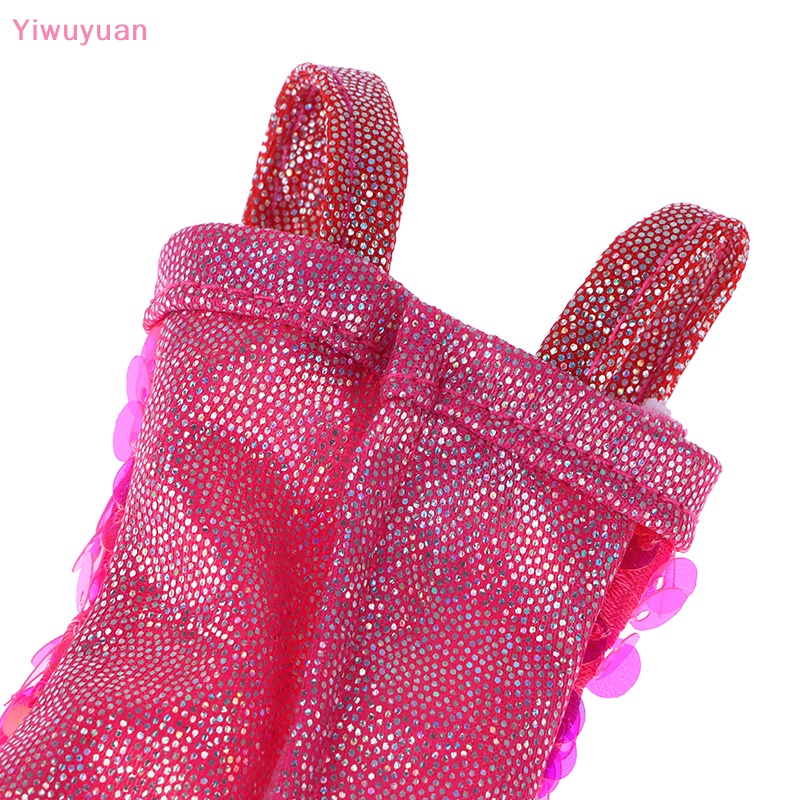 Váy Ngắn Ôm Dáng Đính Kim Sa Thủ Công Dễ Thương Thời Trang Cho Búp Bê 30cm