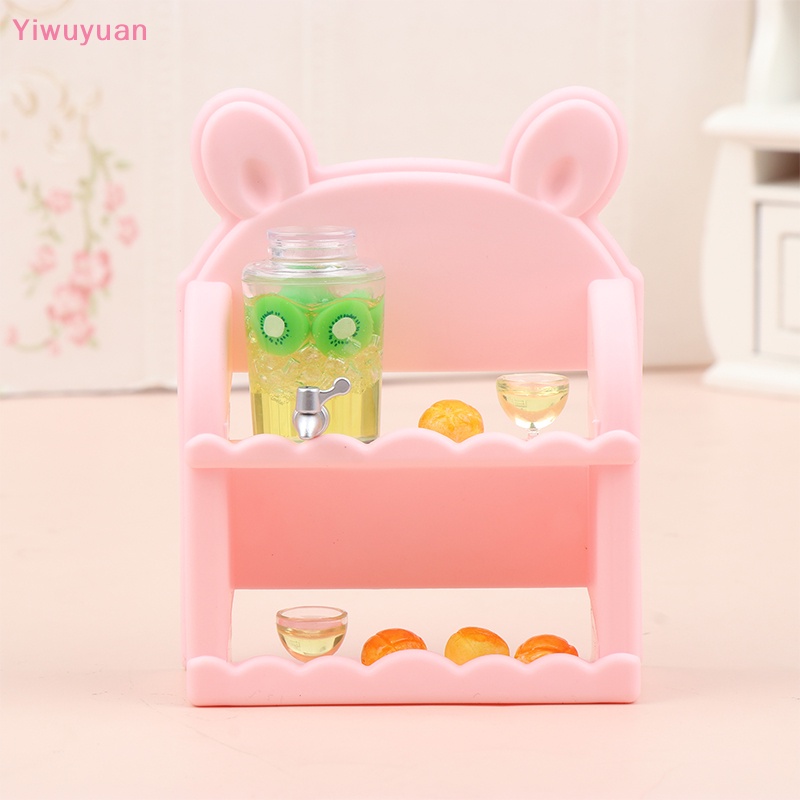 < Yiwuyuan > Kệ mini Để Mô Hình Trang Trí Nhà Búp Bê Mới