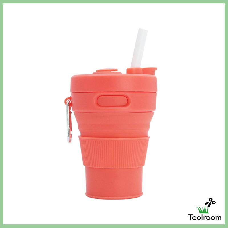 Cốc Uống Nước Nhỏ Bằng Silicone Có Thể Gấp Gọn Tiện Dụng