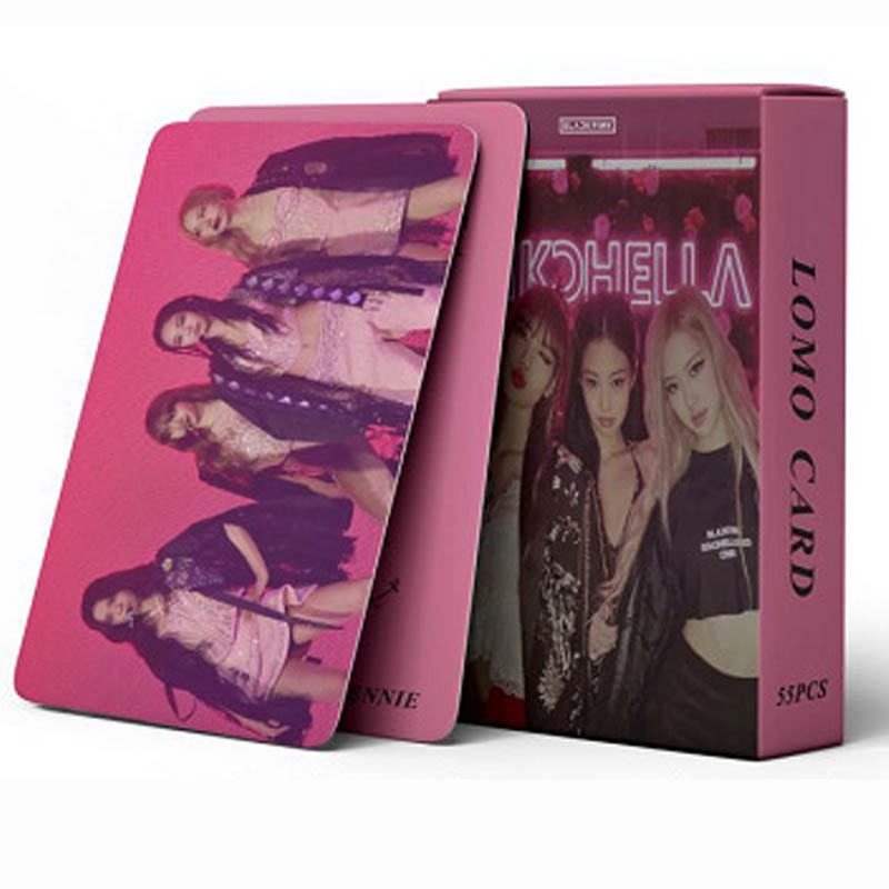Mới Set 54 Tấm Ảnh lomo card Nhóm Nhạc Blackpink